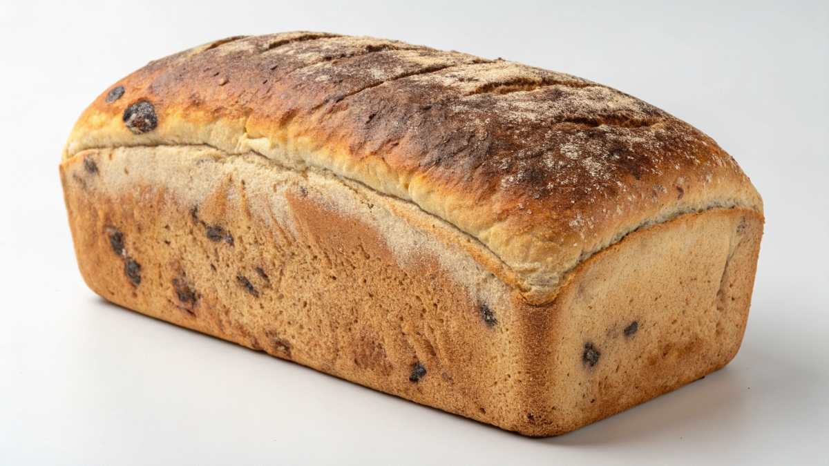 Freshly baked garbage bread recipe with melted cheese and savory fillings