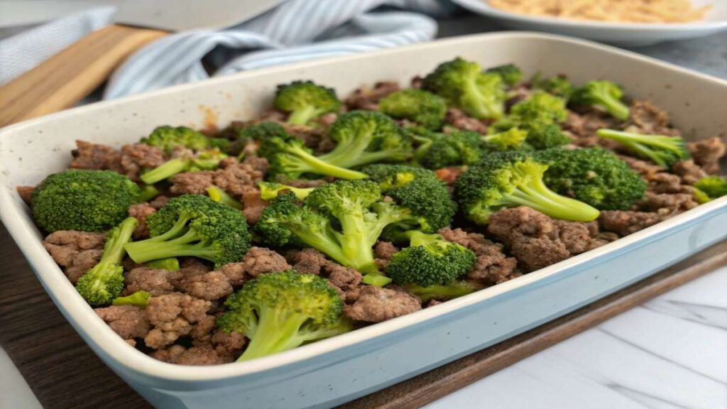Quick one-pan ground beef and broccoli stir-fry with minimal cleanup