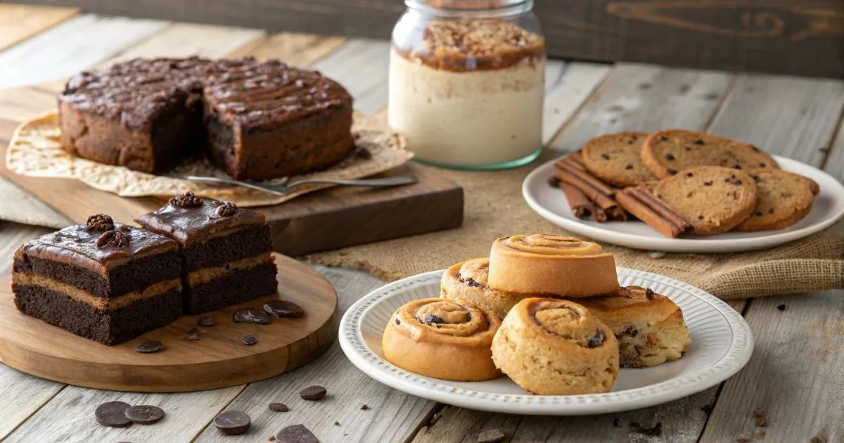 sourdough dessert recipes