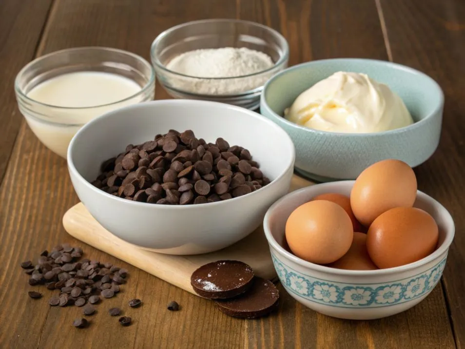 creamy chocolate mousse