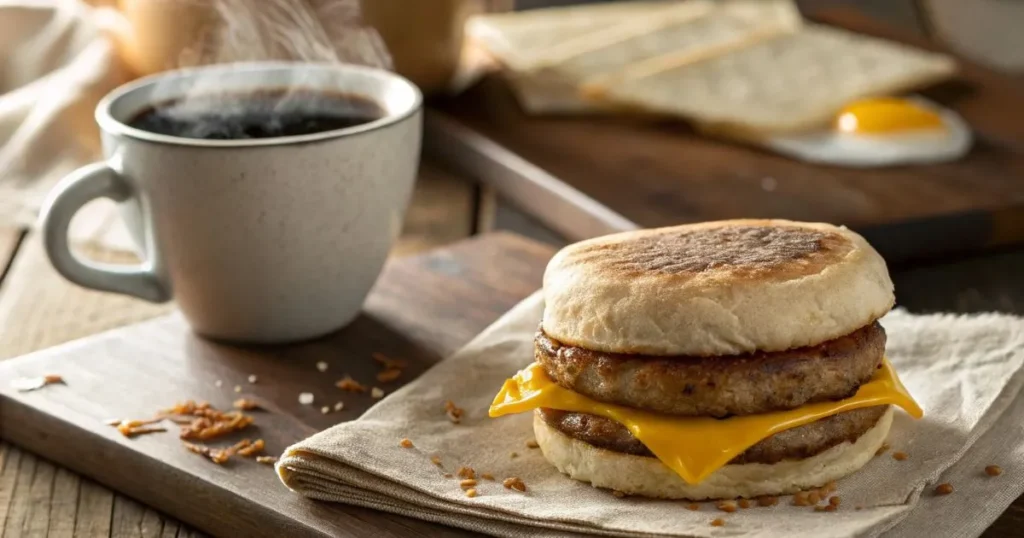 sausage egg mcmuffin calories​