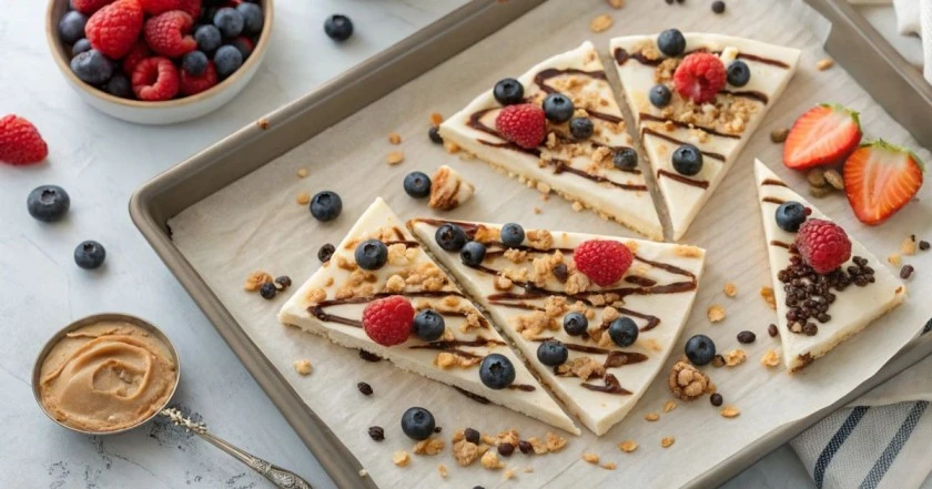 Frozen Cottage Cheese Bark
