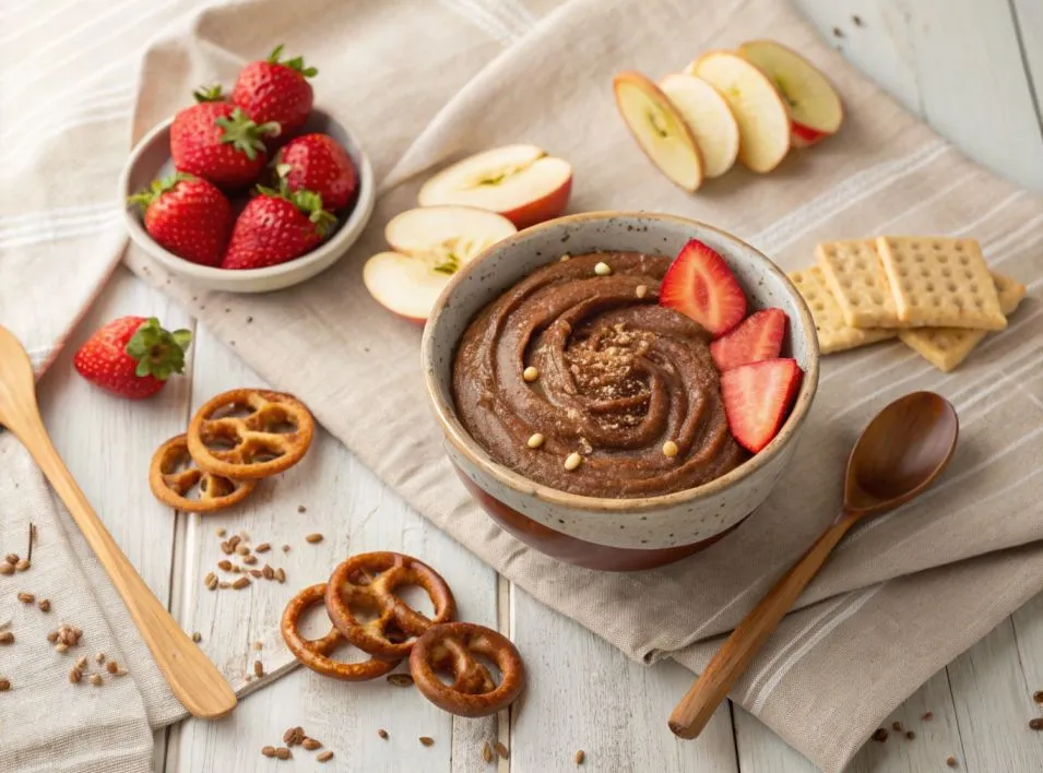 chocolate hummus