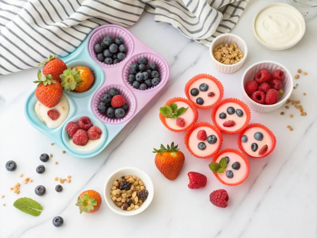 Frozen Yogurt Berry Bites