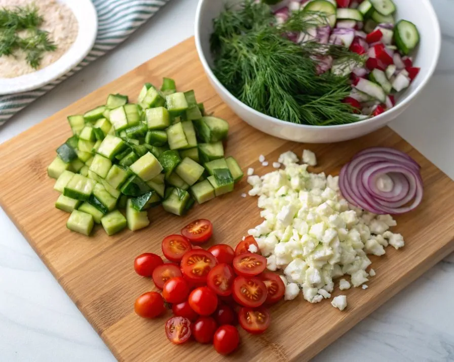 Smashed Cucumber Salad